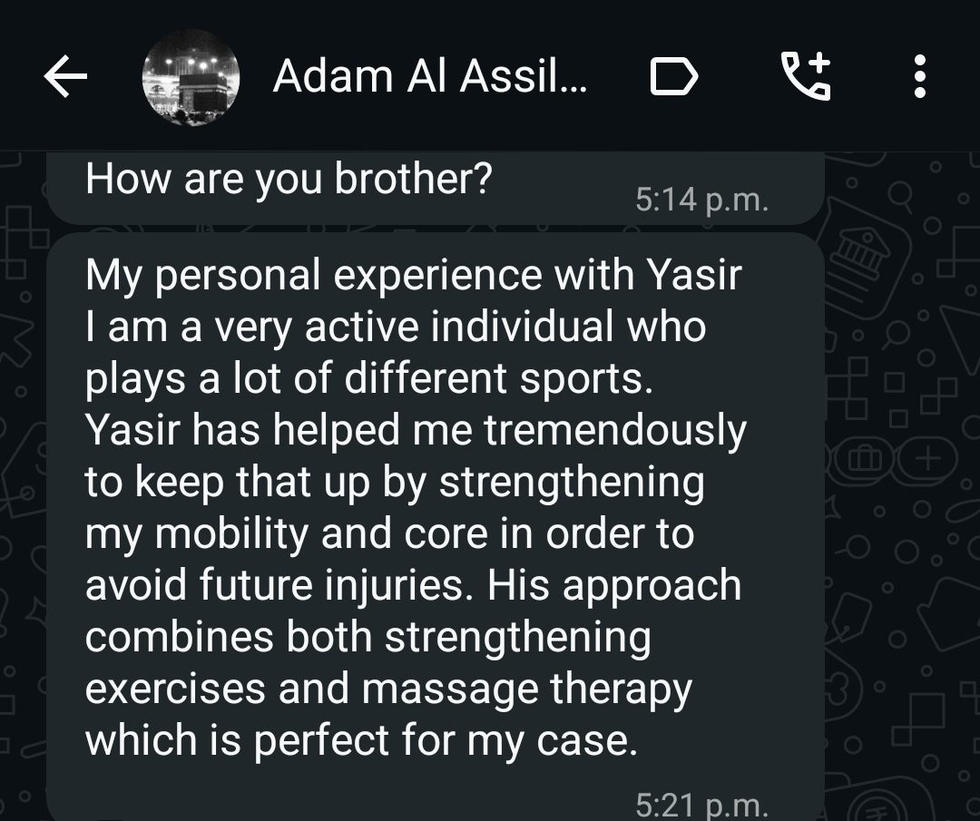 Adam Al Assil testimonial