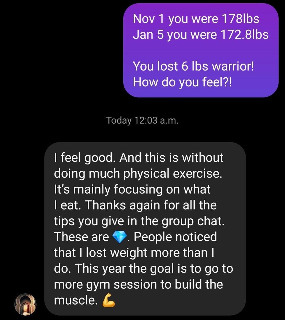 Tufazzul testimonial